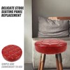 PRETYZOOM 13-Inch Round Bar Stool Seat Cushion Replacement, PU Foam
