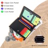MultiValue Rfid Wallet for Men, Large Capacity Mens Bifold Wallet