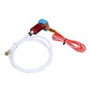 MK8 Extruder Head Remote Kit Brass Nozzles Throat Pipe Replacement