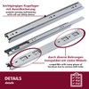 1 x Pair of Runners for Drawers – Smooth and