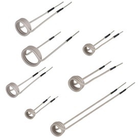 Solary Induction Heater Coil Kits, Flameless Magnetic Heater Accessories for Removing Rusty Bolts and Nuts (7pcs)