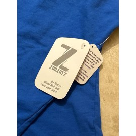 Zoozatz University of Pittsburgh Panthers Womens Crop Top Hoodie Size Large- New w/ tags