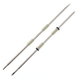 OKLILI - Eje de rodillo de salida de escáner compatible con Fujitsu ScanSnap S1300 S1300i S300 S300M PA03541-Y041 PA03541-Y042