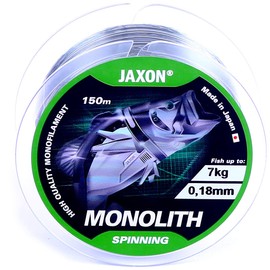 Jaxon Fishing Line Monolith Spinning Spinning Spool 150 m / 0.16-0.35 mm Monofilament (0.18 mm / 7 kg)