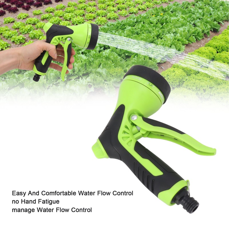 Garden Hose Nozzle Sprayer 9 Modes Water Spray Nozzle Slip