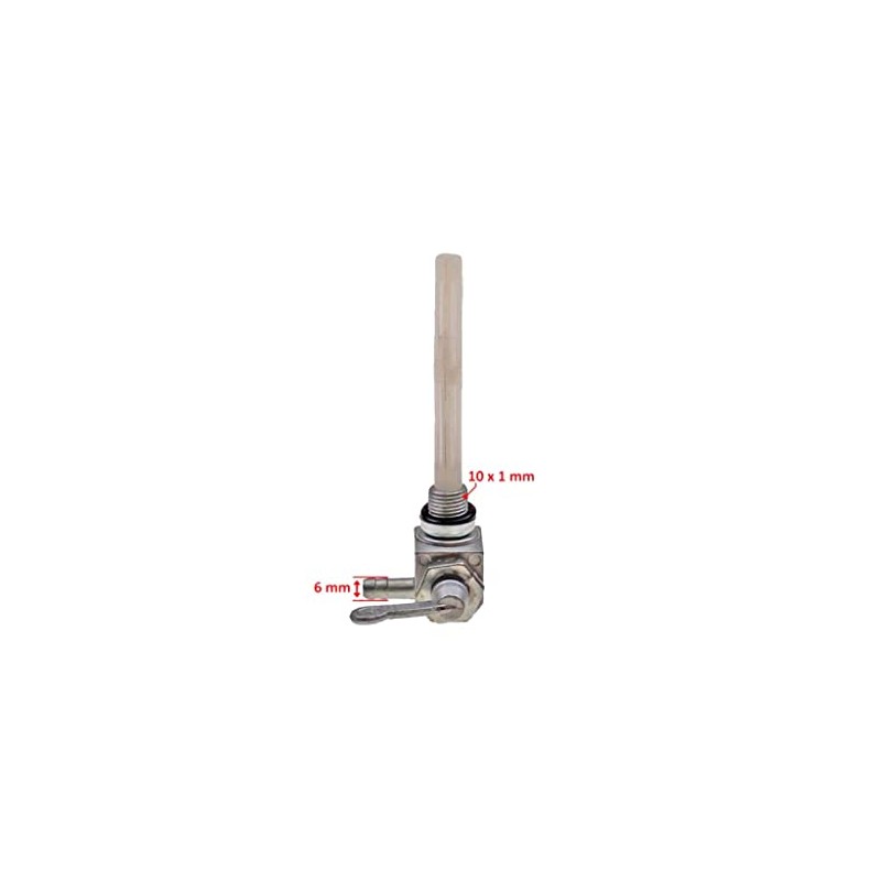 Fuel Tap M10 x 1 Outlet Left without Water Bag