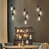 HJXDtech 3 Way Ceiling Pendant Cluster Light Fitting Lights E27