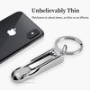 Folding Nail Clippers Portable Nail Clippers with File, Ultra Sharp,