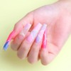 BNG Dual Forms System Flat Square Full Cover Poly Nail