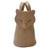 [Route] Synthetic leather with shoulder cat motif tote bag EU.