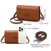 SENDEFN Crossbody Purse for Women Leather RFID Wallet Purse with