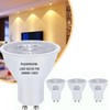 Ivyemons 3-Pack GU10 MR16 LED Bulb Dimmable, 3000k Warm White,