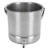 Enema Bucket Kit 1.6L Stainless Steel Bucket Reusable Shower Enema
