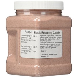 Black Raspberry Gelatin - 2 Lb Container - (32 Oz)