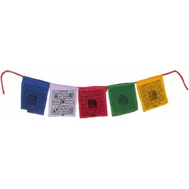 Turtle Island Imports Mini Tibetan Prayer Flag