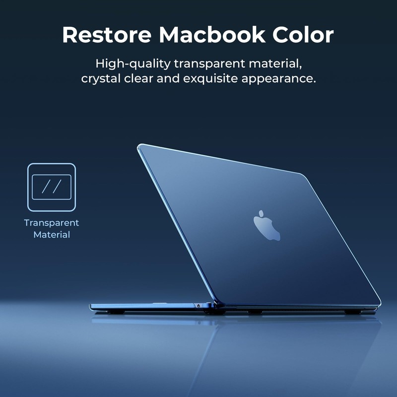 EooCoo Case Compatible with MacBook Air 13 inch Case for