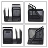 Cheerhom Desk Organiser, Mesh Metal Office Tray, Sticky Notes, Folder