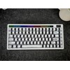 Retro PBT Keycaps - White Japanese Manga Keycaps Set, 141