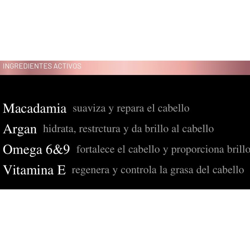 ANNE ROTHSHIELD - Champú de macadamia y aceite de argán