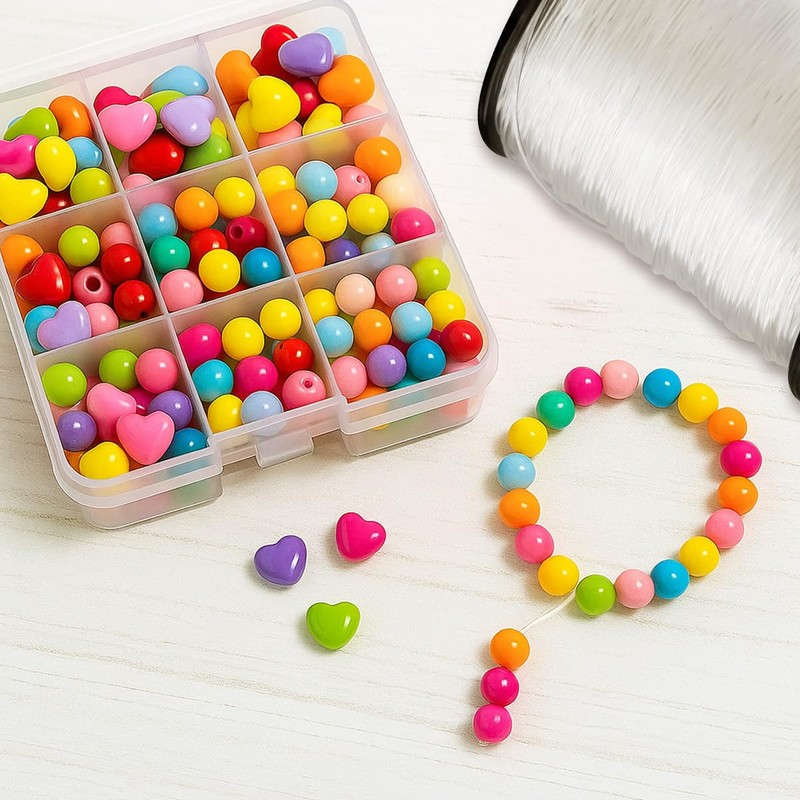 Lotsdonxia Clear Fishing Line, 200M Invisible Monofilament Wire, Suitable for