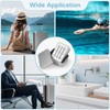 3pcs Soap Tin, 180 ml/150 ml, Aluminum, with 3 Soap