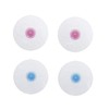 Removes scalp dirt from the scalp! Round shampoo brush (4 pieces)