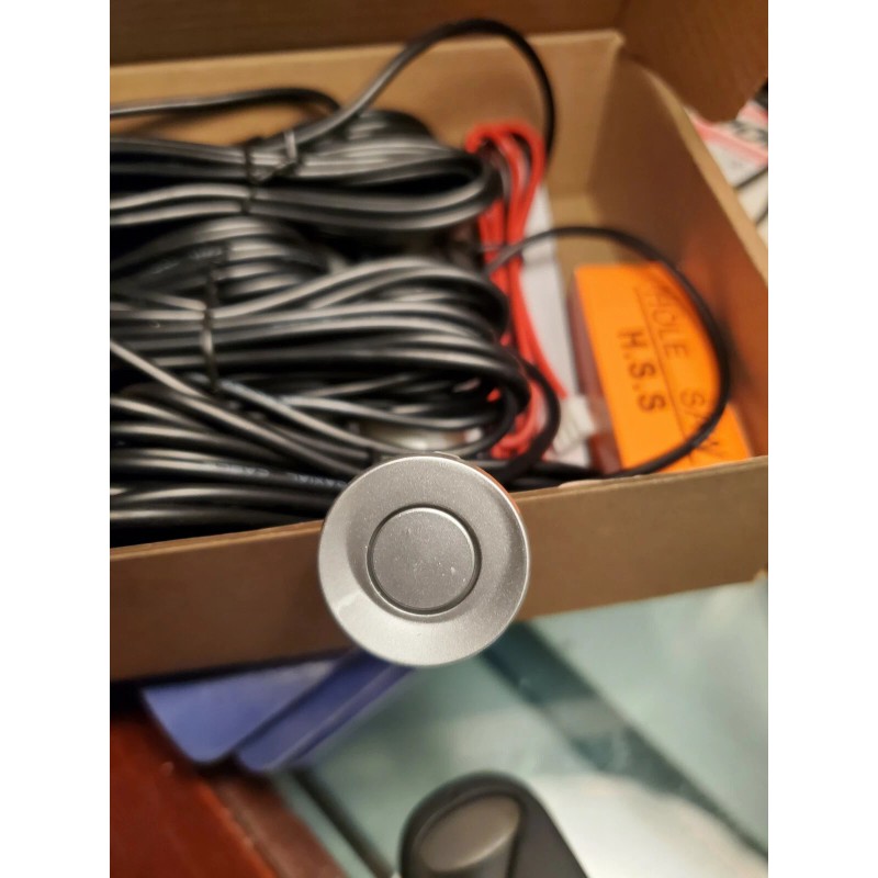 Ekylin 4 Parking Sensors LED Car Auto Backup Reverse Rear
