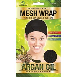 Dream Argan Oil Mesh Wrap Cap Velcro (Pack of 4)