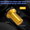 Dickno 2 PCS Turn Knob Drift Button, Aluminum Car E-Brake