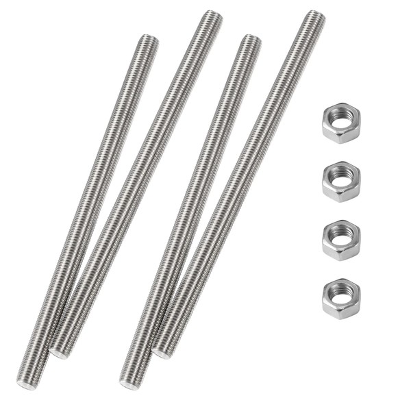 HiPicco M5 x 350mm Fully Threaded Rod & Studs, 304