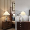 LALISU Farmhouse Table Lamp with Pull Chain Switch 3-Way Table
