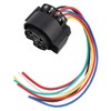 7 Pin Wiring Harness Trailer Plug Replacement for Ford Chevy