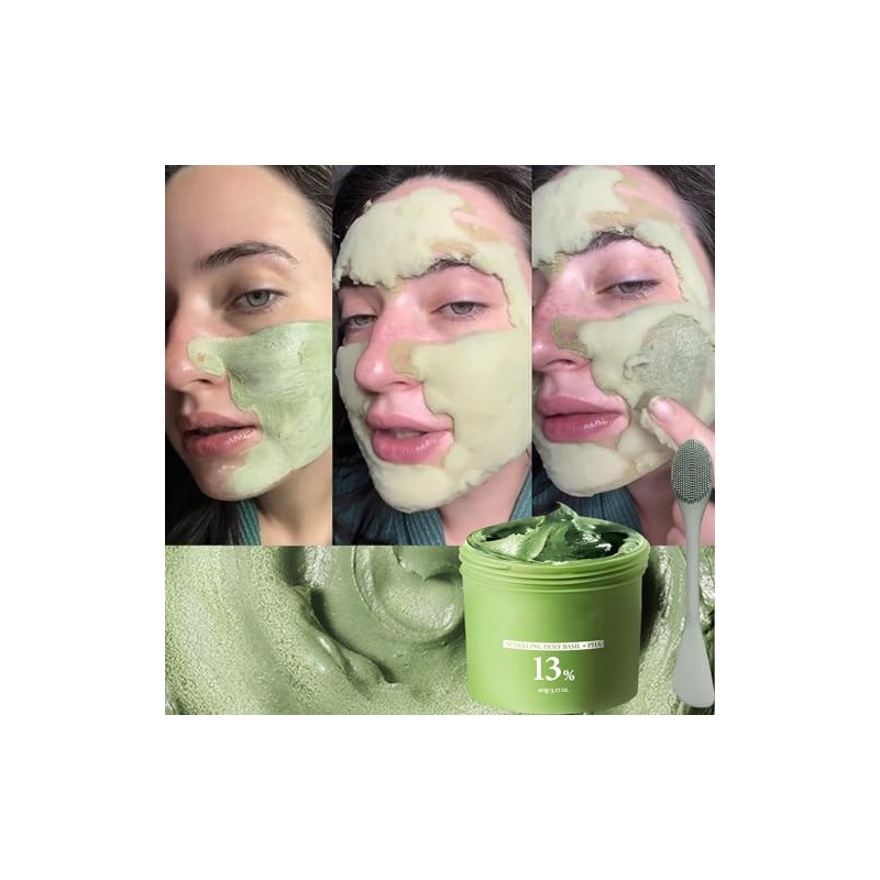 Mascarilla De Arcilla Para Cara, Bubble Deep Cleansing Mask, Mascarilla