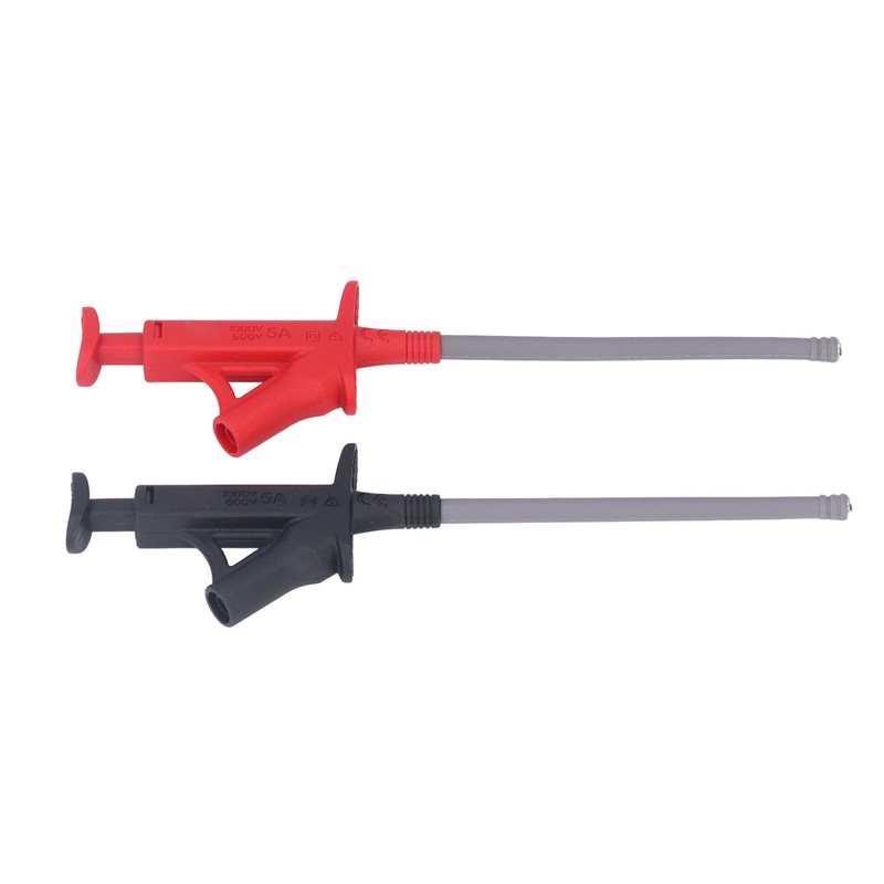 Flexible Test Hook Multimeter Electrical Testing Grabber Hook with 4MM