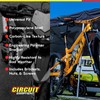 CIRCUIT EQUIPMENT Universal Motorcycle Handguards - High-strength Polymer, Ergonomic Design,