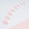 Invogue Oval Shape False 28 Nails Baby Pink 25g