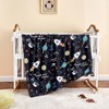 Wajade Space Cuddly Blanket for Children Cuddly Blanket Fluffy Sherpa