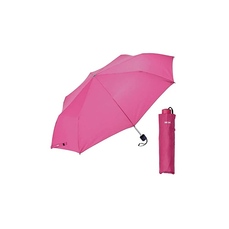 Waterfront U355-0443MG1-B1 Folding Umbrella, Rain Umbrella, Windproof Umbrella, Magenta, 21.7