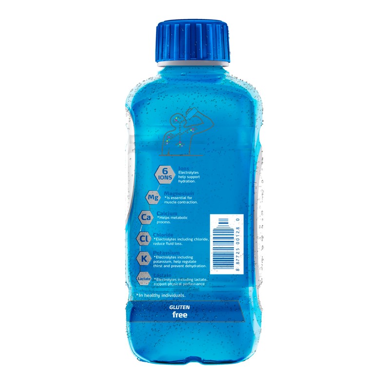 Electrolit Zero, Electrolyte Beverage, Blue Raspberry, 21 Fl Oz bottle