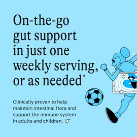 Florax - Liquid Probiotic - On-The-go Gut Support for Women, Men, and Children - Vegan, Gluten Free, Lactose Free, Soy Free and Preservative Free - Original Flavor - 5 Vials