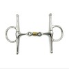 Equine Smile ES0076 Snaffle Bit Double Broken with Coated Copper