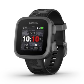 Garmin Bounce™, Kids Smartwatch, Two-Way Text and Voice Messaging, Location Tracking, Black Camo (Renewed)