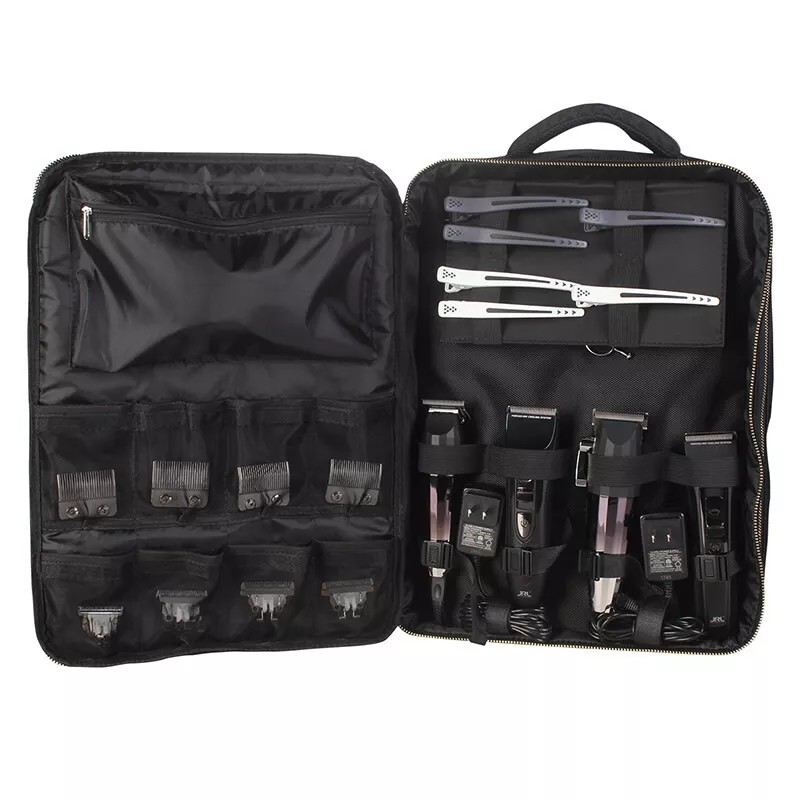 JRL Large Premium Barber Clipper Trimmer Tools Bag Backpack Black