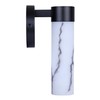 Canarm KRISTELLA 1-Light Wall Sconce, Grey Marbled Glass, Modern Luxury,