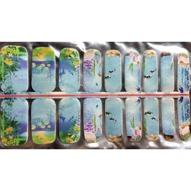 Amp/olivia Color Nail Polish Strips 18ct. AMP091. READ DESCRIPTION BELOW