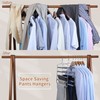 TOPIA HANGER Pants Hangers Space Saving, 3-Pack Swing Arm Pants