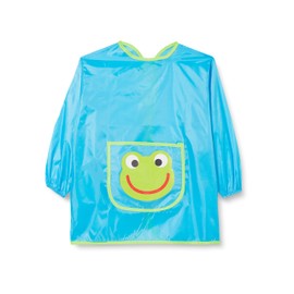 RAYHER Hobby 69079000 Childrens Craft Apron, 110-135 cm, Blue Fabric