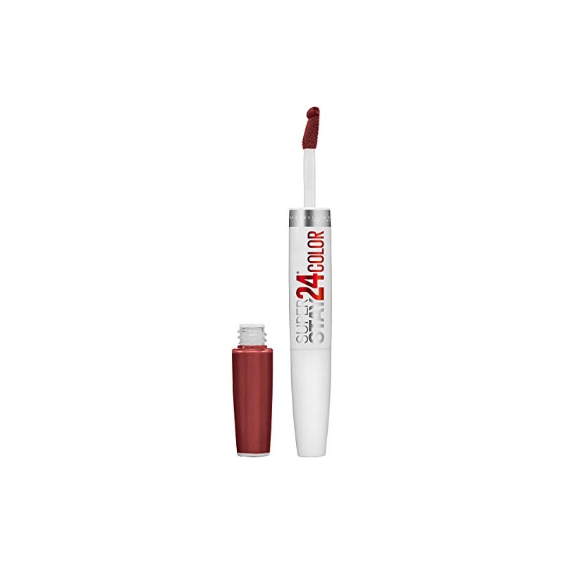 Maybelline New York Superstay 24, 2-step Lipcolor, Everlasting Wine 005