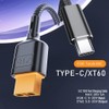 cablecc SC100 プロトコル XT60 から Type-C 高速充電ケーブル USB-C 充電ケーブル RC