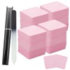 VEGCOO 1200 Stück Nagellackentferner Pads Nail Reinigungstücher mit 1 Schwarze